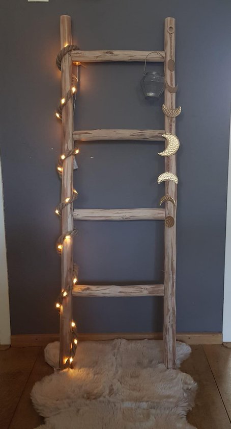 beven wrijving uitspraak Decoratie ladder 4 treeds | bol.com