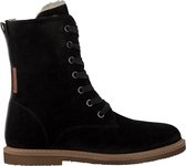 Ton & Ton Pl20w045 Veterboots - Laarzen Met Veters - Meisjes - Zwart - Maat 31