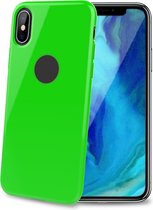 Celly Back Case iPhone XS Max Green