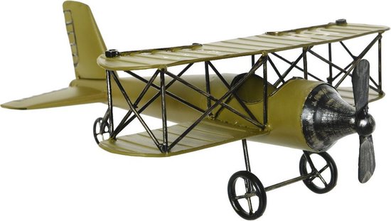 iron plane green 35.5x38x14cm