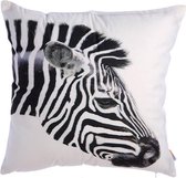 WOONENZO - Sierkussen 45x45 - Zebra - dieren