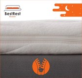 Topdekmatras - Topper - 70x210 - Nasa Visco Platina foam - Traagschuim - 7cm dik