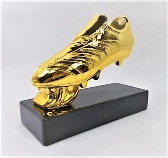 Gouden schoen - Trofee 16cmx20cm - Voetbal Award | bol.com