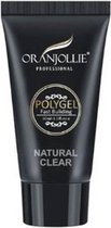 Oranjollie Polygel Natuurlijk helder – Gel nagels - Tube Clear 30 ml