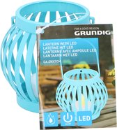 Grundig - Lantaarn met LED - Lampje - sfeerverlichting - terraslampje