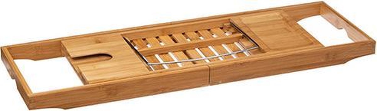 RFWR® Uitschuifbare badlade voor een luxe spa-ervaring met kaars-, glas