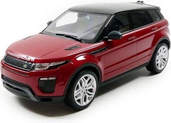 Simuleren Regenboog Stad bloem Range Rover Evoque (Rood met Zwart) (30cm) 1/18 Kyosho - Modelauto -  Schaalmodel -... | bol.com