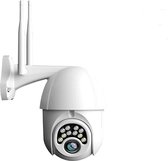 Bewakingscamera WiFi V380 IP Camera -  WIT - op stroom- beveiliging