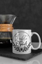 Mok Liefste opa in vlinder border cadeau voor opa, papa, vaderdag, cadeau, kerst