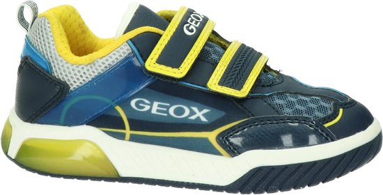 Geox Inek Jongens Sneaker - Blauw multi - Maat 31 | bol.com