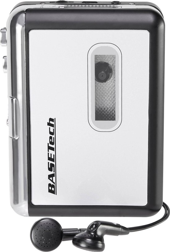 Basetech Lecteur cassette - Cassette Digitizer - Lecteur de Tape - Bluetooth  + USB - y
