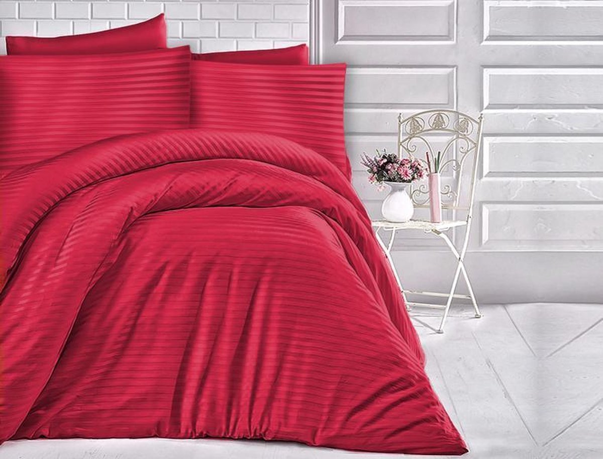 Luxury cotton Beddengoed + 2 kussenslopen 160x200 cm