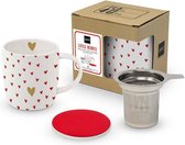 Beker deksel & zeef / Kleine Hartjes/Little hearts