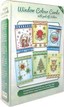 Window colour cards Kit Christmas
