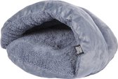 4goodz Zachte en Warme Snuggle Kattenmand Small - 45x42 cm - grijs