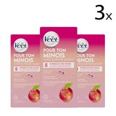 Veet Ontharingsstrips - Gen Z - Gezicht - 8 stuks x3