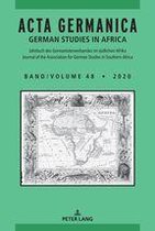 Acta Germanica / German Studies in Africa 48 - Acta Germanica