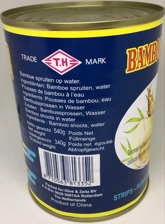 Globe Band Bamboo Shoots Bamboe Scheuten in Blik bol