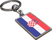 Kroatië Vlag - Sleutelhanger - Cadeau - Verjaardag - Kerst - Kado - Valentijn