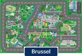 Speeltapijt Brussel City-Play - Autokleed - Verkeerskleed - Speelkleed - Speelmat Brussel