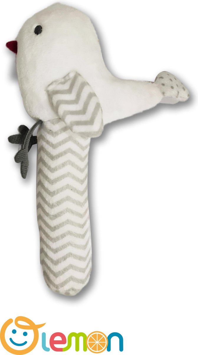 baby speelgoed 0 jaar/ babyborn/ Baby Lemon hand-zwengelen/Baby Speelgoed Cartoon Dier Hand-Zwengelen/baby cadeau/ baby shower/ volgeltje van Baby Lemon — afbeelding 3