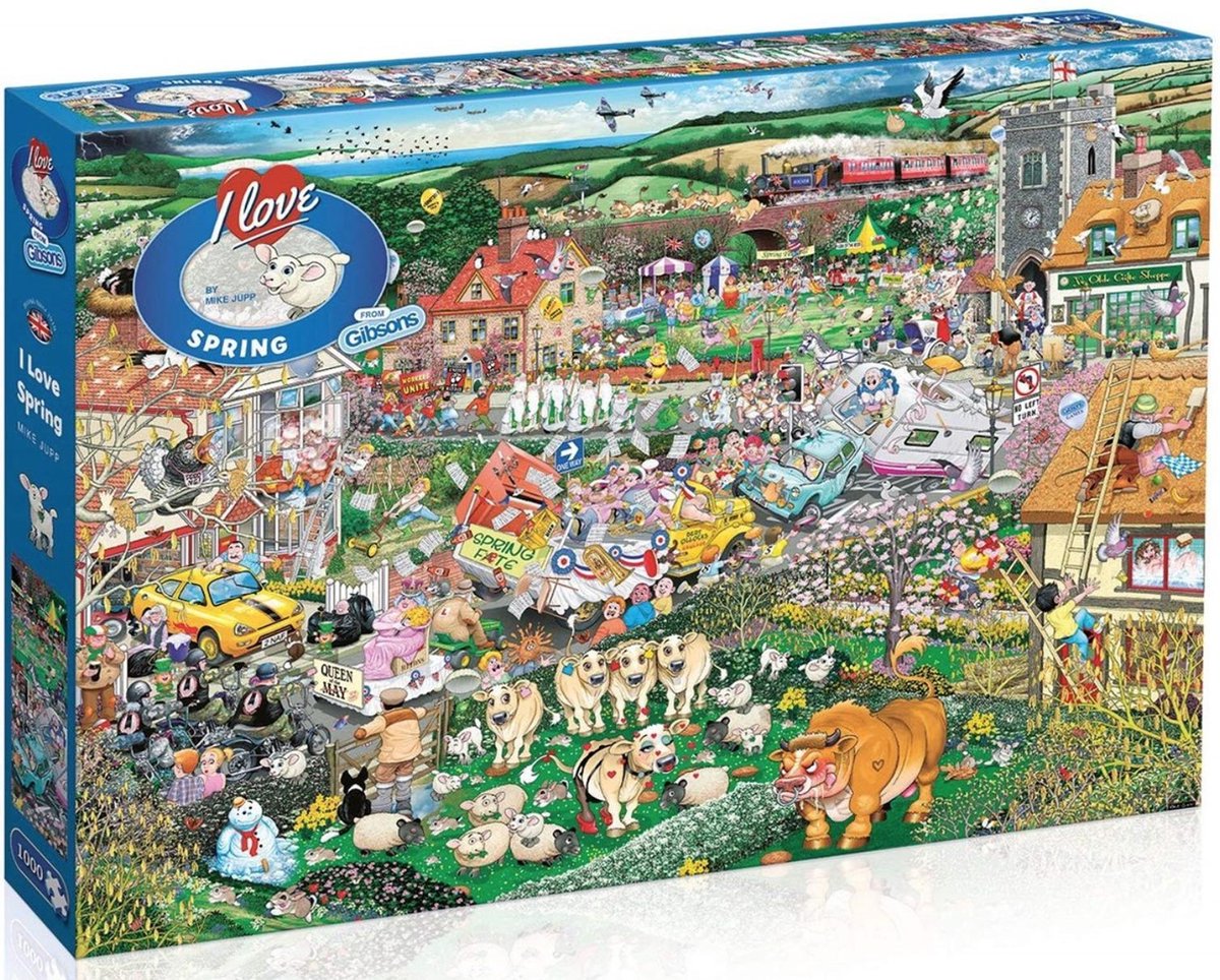 I Love Spring Puzzel (1000 stukjes)