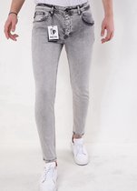 Heren Slim Fit Jeans  - 2610 - Grijs