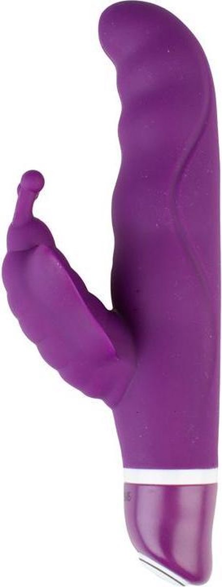 Sweet Smile – ‘G-Butterfly’ Vibrator met Stimulus in Vlindervorm en Dubbele Motoren voor Dubbel Plezier – Paars