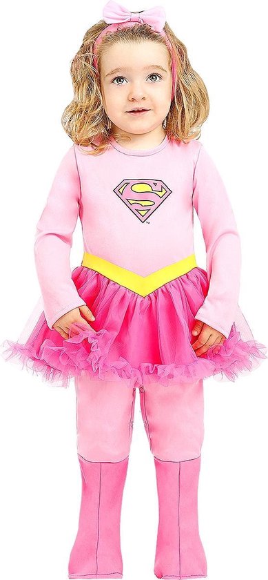 Funidelia | Supergirl kostuum'svoor baby maanden ▶ Kara Zor-El