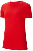 Nike Nike Park20 Sportshirt - Maat L  - Vrouwen - rood