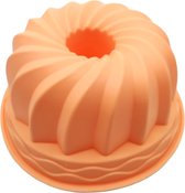 Leccur Tulband Bakvorm Siliconen - Tulbandvorm - Cakevorm Twist - Ø 24 cm