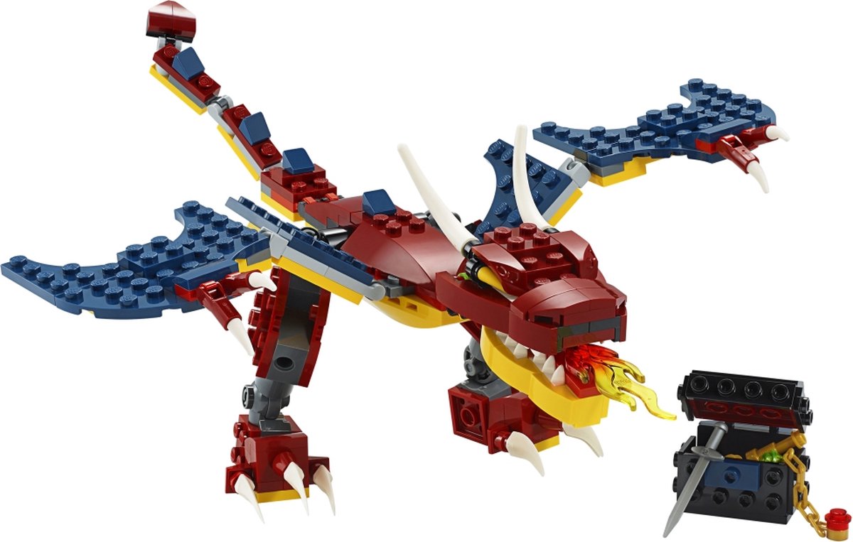 LEGO Creator Vuurdraak - 31102 - LEGO