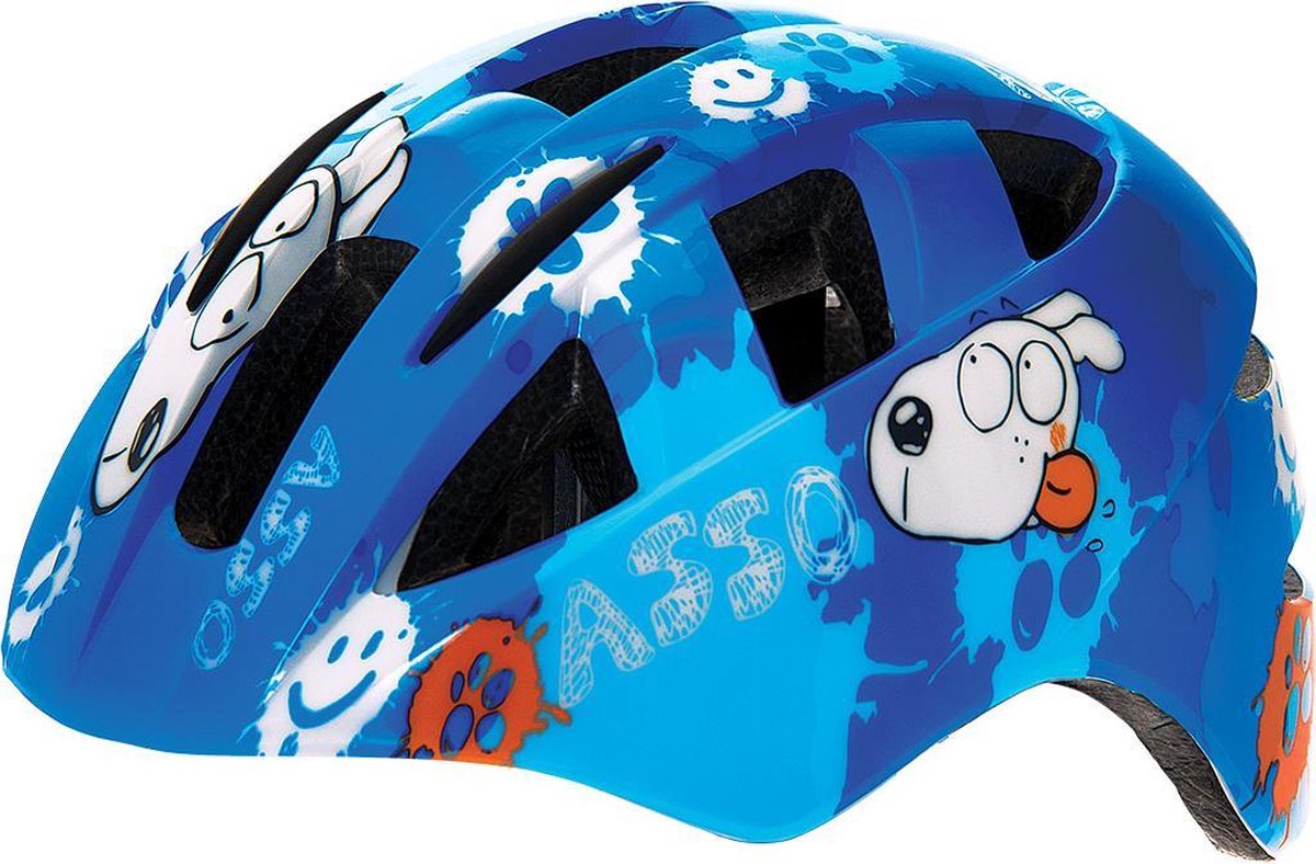 Kinderfietshelm Blauw - Fietshelm voor kinderen - 48/50cm