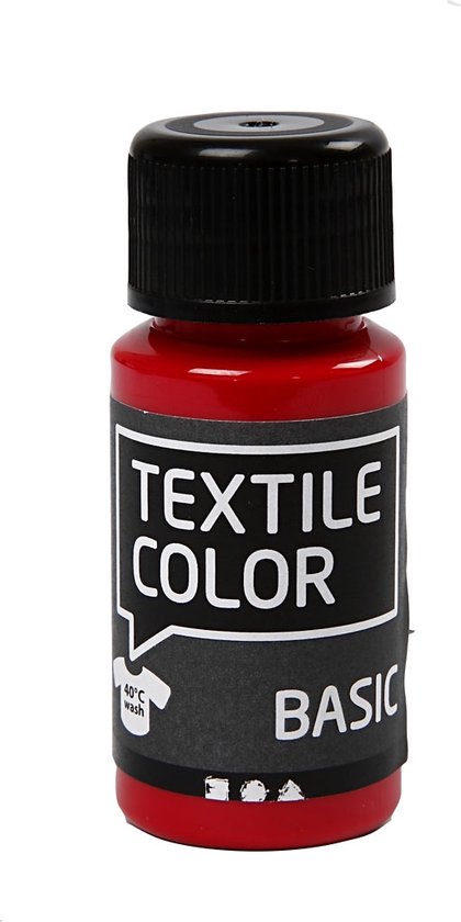 Couleur du textile. rouge primaire. 50 ml [HOB-34208]