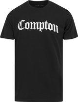 Heren T-Shirt Compton Tee zwart
