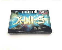 Cassette Audio Maxell XLII- S 90 / Convient parfaitement à toutes fins d'enregistrement / scellé cassette Blanco bande / cassette / cassette Walkman / Maxell.