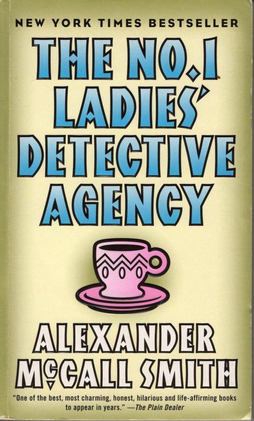 The No. 1 Ladies' Detective Agency - cover