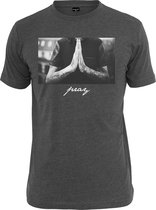T-Shirt Pray charcoal