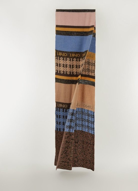 Echarpe Liu Jo en laine mélangée avec lurex 240 x 30 cm