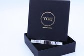 Diamond Stud Bracelet Silver