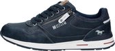 Mustang Heren sneakers Sneakers Laag - blauw - Maat 40