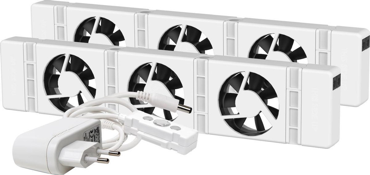 SpeedComfort Radiator Ventilator Duo set – Universeel - Geschikt voor  standaard,... | bol.com
