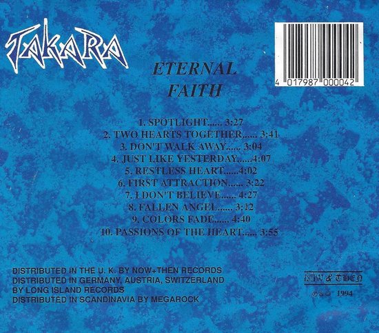 Takara 1993 eternal faith code indigo