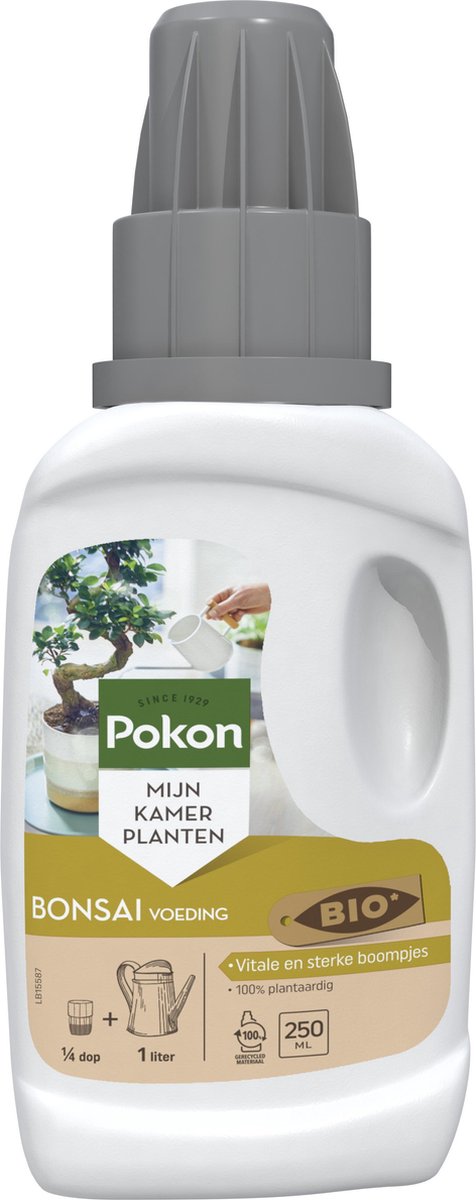 Pokon Bio Bonsai Voeding - 250ml - Plantenvoeding (bio) - 7ml per 1L water
