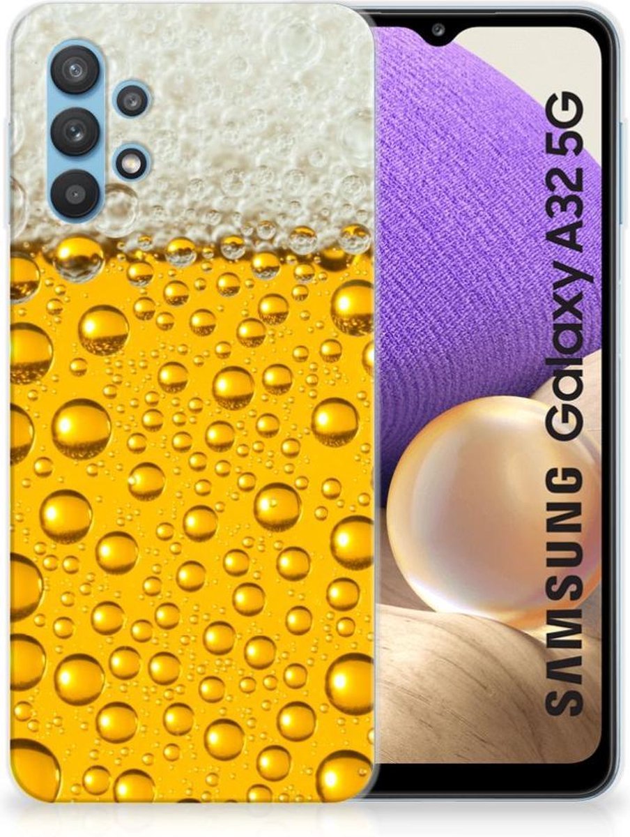Samsung Galaxy A32 5G Siliconen Case Bier