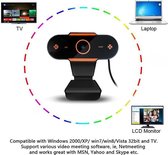 Webcam voor Thuiswerken -Videobellen -Webcamera - Vergaderen - Videoconferentie - USB - Videobellen - Windows – Apple