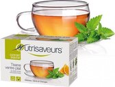 Nutrisaveurs | Flat Stomach Herbal Tea | Sinaasappel Aroma | 1 x 37.5 gram (25 zakjes)  | Snel afvallen zonder poespas!