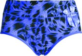 Dames slips 3 pack panterprint blauw L