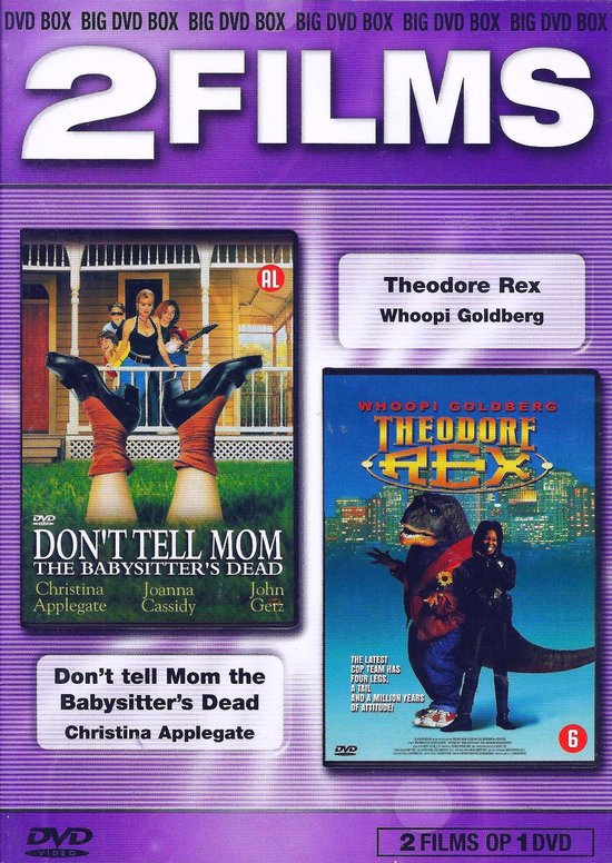 Don`t Tell Mom The Babysitter's Dead & Theodore Rex DVD 1-Disc 2 Films Collectors Edition