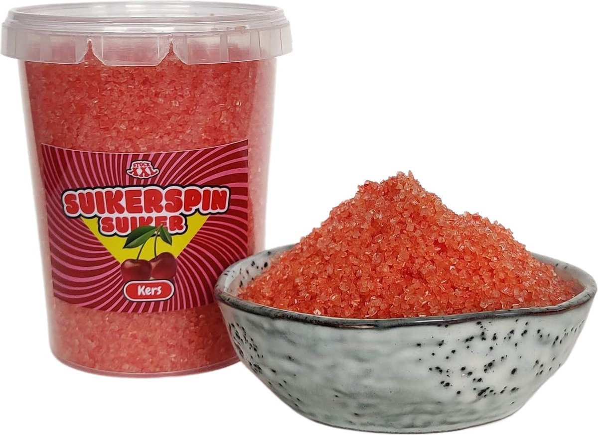 Suikerspin Suiker Aardbei Banaan Bosbes Cola